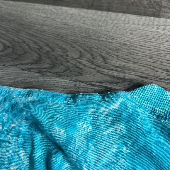 VTG Floral T Shirt Fits Medium Thrashed Single Stitch Distressed 90s Made in USA - Picture 8 of 10